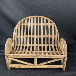 The Boyds bear collection 1990-1997 rustic twig bench